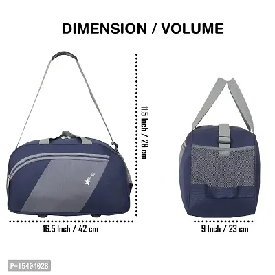 Perfect star 40 Liter Small Duffle Bag Traveling Bag Ultra Light Travel Duffel Bag for Men  Women-thumb2