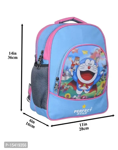 Disney Doraemon LKG UKG Nursery Princess embossed School Bag For Kids (1st/2nd/3rd) boys school bags-thumb3
