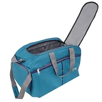 perfect star Duffle Bag for Travel Whith Wheel Shoulder Duffle Size 65 Litre Extra Large Men and Women Polyester with Tommy Hilfiger (TealNavy)-thumb3