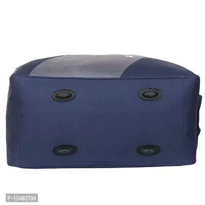 Perfect Star 40 Liter Waterproof Polyester Small Duffle Bag Ultra Light Travel Duffel Bag for Men  Women (Nevy Blue-Grey)-thumb5