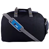 Perfectstar 60 Liter Duffle Bag | Luggage Bag | Trevaling Bag | Treval dufflebag with 2 Wheel (Black)-thumb2
