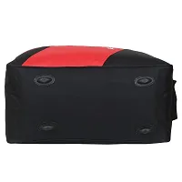 Perfect Star 40 Liter Waterproof Polyester Small Duffle Bag Ultra Light Travel Duffel Bag for Men  Women (Black-Red)-thumb4