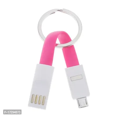 Bageshwar Balaji Portable Micro USB Charger Cable Charging Universal for Android Phone Red-thumb3