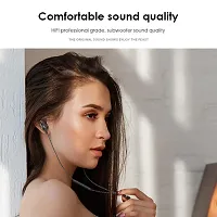 Bageshwar Balaji Single Speaker 1.2M Wired 3.5MM Earphone Earbuds HiFi Stereo Headset Black-thumb4