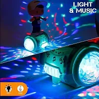 Musical Toy for Kids 360 Degree Rotating Dancing Boy Doll Toy with 5d Light  Sound Bump  Go Action Toy for 1 Year Old Kids Boys Girls(Battery Included)-thumb4