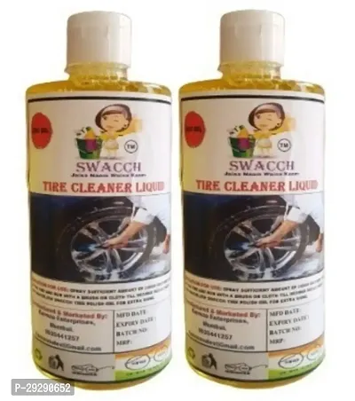 Swacch Tire Cleaner Liquid (500 ml) pack of 2