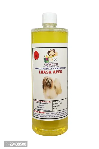 Swacch Lhasa Apso Shampoo Lemon 1 Litre-thumb0