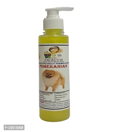 Swacch Premium Shampoo For Pomeranian 200 ml Lemon-thumb0