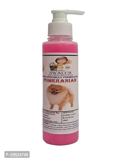 Swacch Premium Shampoo For Pomeranian 200 ml Rose-thumb0