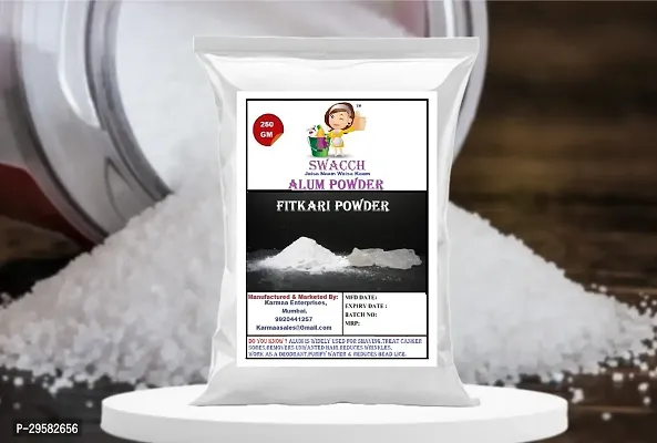 Swacch Alum Powder (Fitkari Powder) 250 Gm-thumb2