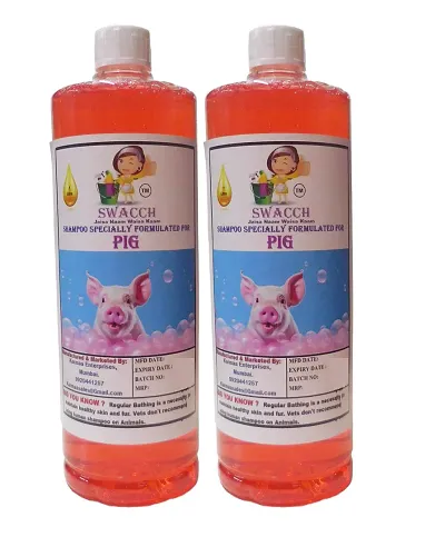 Swacch Pig Shampoo Jasmine (1 Litre) pack of 2