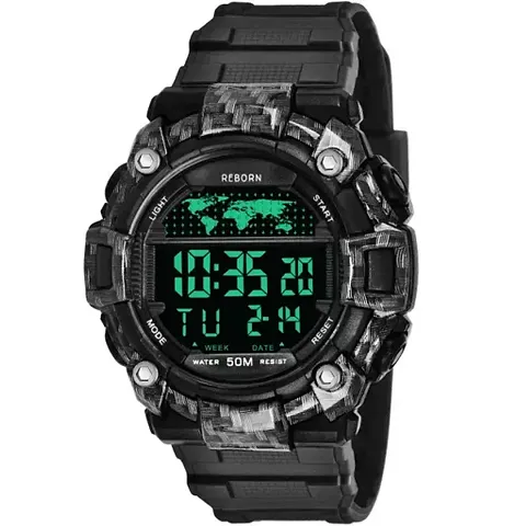 Stylish Silicone Digital Watch For Men