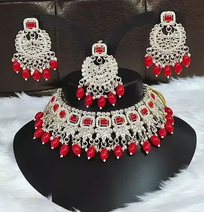 Elegant Alloy Jewellery Set For Women