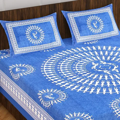 Cotton Double Bedsheets