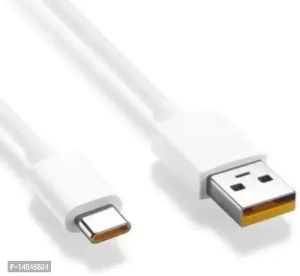 A47NEXCEN USB Type C Cable 1 m NX01  (Compatible with MOBILE, White)-thumb0