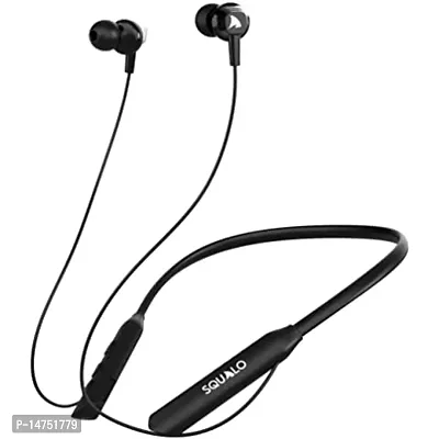 Squalo Bass Plugs 151Wireless In Ear  Bluetooth Neckband Earphones With Mic