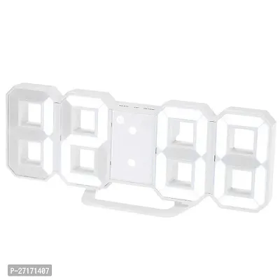 Acrylic Digital LED Number Clock Table/Wall Hanging Alarm Clock-thumb2