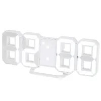 Acrylic Digital LED Number Clock Table/Wall Hanging Alarm Clock-thumb1