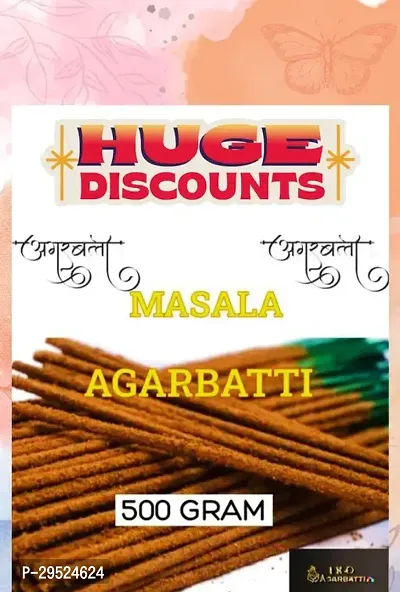 Premium Masala Gila 500 Gram Pack Incense Sticks Spicy Agarbatti-thumb0