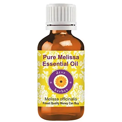 Deve Herbes Pure Melissa Essential Oil (Melissa officinalis) - (10-1250 ML)