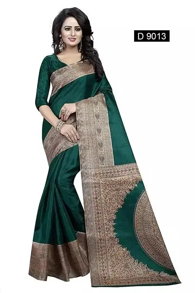 Women Khadi Saree with Blouse piece