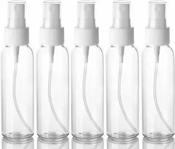 Elecsera Spray Bottle (Pack Of 5) 100 ml 100 ml Bottle (Pack of 5, White, Plastic)