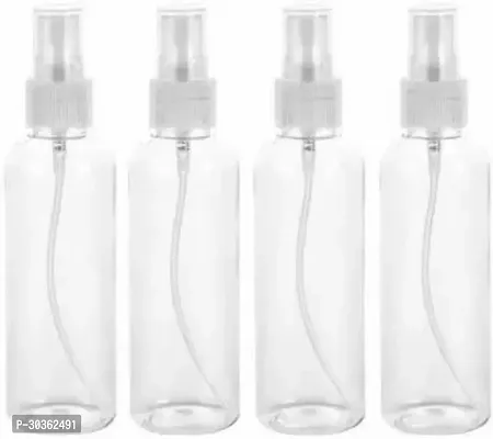 200ML Spray Bottle  Pack of 4 Clear Plastic-thumb0