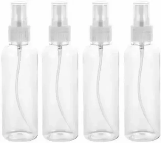 Elecsera beautiful mist Spray bottle 100ml Bottle 100 ml Bottle (Pack of 4, White, Plastic)