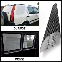 SUNBIRD 60cm X 200cm One Way Privacy Window Film,White Perforated Vinyl Window Film,Self Adhesive Dotted Perforated Mesh Window Vinyl Privacy Film for Car and Home-thumb3