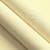 SUNBIRD Light Yellow Wallpaper Matte Textured Peel and Stick Wallpaper Modern Self Adhesive Removable Wallpaper Waterproof Contact Paper for Furniture Living Room Bedroom (24 x 48 Inch)-thumb1