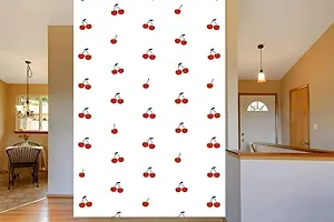 SUNBIRD Wallpaper for Walls Bedroom Full Wall ,Self Adhesive Wall Paper Stickers Kitchen ,Bedroom, Living Room Furniture Waterproof and Oil Proof ( Cherry Wallpaper 17 X 78 inch)-thumb1