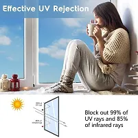 SUNBIRD? 20Inch X 5Feet_Window Tint for Home Heat Control Anti UV One Way Mirror Film Daytime Privacy Static for Home and Office-thumb2