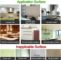 SUNBIRD Kitchen Oil-Proof Transparent Film Thick Self Adhesive Waterproof Countertop Furniture Marble Wallpaper Bathroom Decor Stickers-thumb4