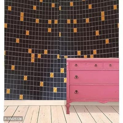 SUNBIRD Kitchen Wall Stickers Wood Wallpaper Liner, Furniture, Almirah, Table Top,New Design Wood Wallpaper Sticker (Black Gold Box 24 X 72 inch )-thumb5