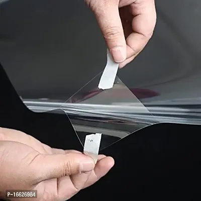 SUNBIRD? 24X80 Inch High Glossy Clear Furniture Protective Film Transparent Stickers Self-Adhesive Table Protective Film-thumb5