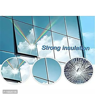 SUNBIRD 3Pcs_20Inch X 48Inch_One Way Mirror Window Film Self-Adhesive Reflective Privacy Glass Tint Heat Control Solar Film-thumb4