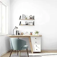 SUNBIRD Self-Adhesive White Contact Paper Wallpaper Removable Waterproof Peel and Stick Vinyl Self-Adhesive Paper Shelf Liner for Decorating Wall Table Wall and Door Reform-thumb2