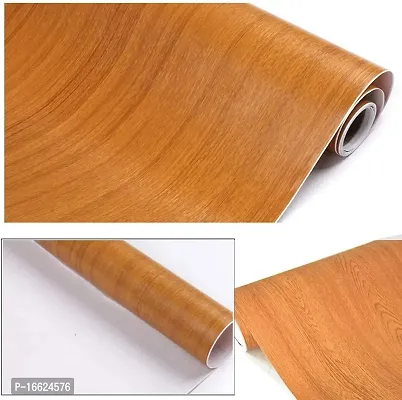 SUNBIRD Wood Wallpaper, Peel and Stick Self-Adhesive Vinyl Decorative Wallpaper Removable Oil Proof Wallpaper Waterproof and Heat Resistant-thumb2