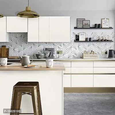 SUNBIRD Matte Beige Wallpaper Peel  Stick Wallpaper Self Adhesive Decorative Vinyl Waterproof Wallpaper for Kitchen Cabinet Furniture Countertop 24 X 48 Inch-thumb5