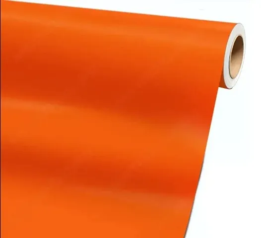 SUNBIRD Orange Vinyl Wrap Vinyl Car Wrap Sticker Decal Roll Car Bike Interior Car Body Covering Vinyl Stretch Film