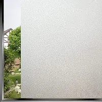 SUNBIRD Windows Glass Fim Glass  Doors, Self Static Cling Frosting Decorative Window Stickers Window Tinting for Home Bathroom-thumb1