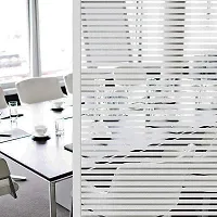 SUNBIRD? Frosted Window Film Stripe Patterns for Home Office Kids Study Meeting Room 40x200cm-thumb1