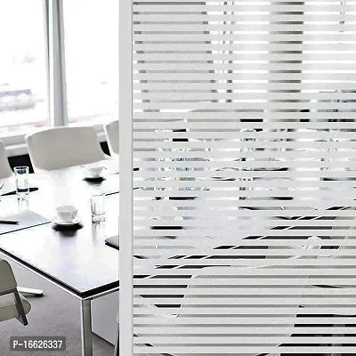 SUNBIRD? Frosted Window Film Stripe Patterns for Home Office Kids Study Meeting Room 40x200cm-thumb2