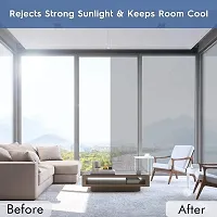 SUNBIRD? 20Inch X 5Feet_Window Tint for Home Heat Control Anti UV One Way Mirror Film Daytime Privacy Static for Home and Office-thumb4