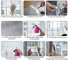 SUNBIRD? Window Film Glass Protection Clear Safety and Security Adhesive UV Prevention Window Film Easy Removal 20 X 120Inch-thumb4