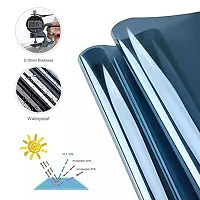 SUNBIRD 3Pcs_20Inch X 48Inch_One Way Mirror Window Film Self-Adhesive Reflective Privacy Glass Tint Heat Control Solar Film-thumb2