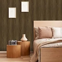 SUNBIRD Wood Peel and Stick Wallpaper Shiplap Wood Contact Paper Wallpaper Removable Wood Grain Self Adhesive Wall Covering Kicthen Furniture Cabinet (24 X 48 Inch, Plank Wood)-thumb1