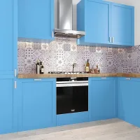 SUNBIRD Matte Wallpaper Peel and Stick Waterproof Contact Paper for Cabinets Walls Removable Self Adhesive Wall Paper for Kitchen Bathroom-thumb2