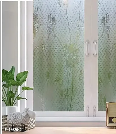 SUNBIRD SUNBIRD Window Privacy Film, Decorative Stained Glass Window Film, Frosted Window Tinting Film for Home, House Door Glass(60 X 121 Cm Buttercup)-thumb4