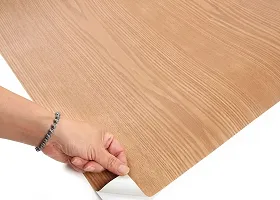 SUNBIRD Wood Wallpaper, Peel and Stick Self-Adhesive Vinyl Decorative Wallpaper Removable Oil Proof Wallpaper Waterproof and Heat Resistant-thumb3
